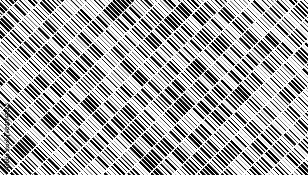 Poster fully editable vector element. black and white diagonal stripes with different size. vector format i
