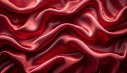 Fototapeta premium red satin background