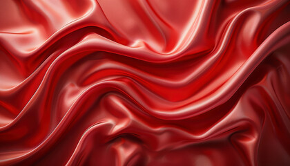 Fototapeta premium red satin background