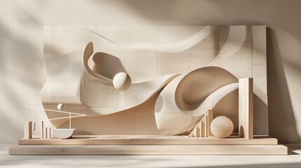 Fototapeta premium sculpture art background