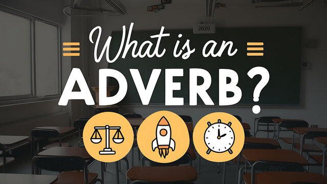 What is an adverb?