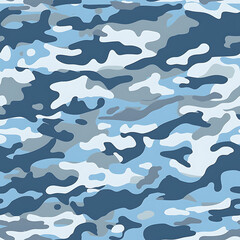 High-resolution air force camo pattern with detailed blue and gray elements for seamless wallpaper 