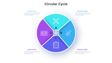 Modern Infographic Vector Banner