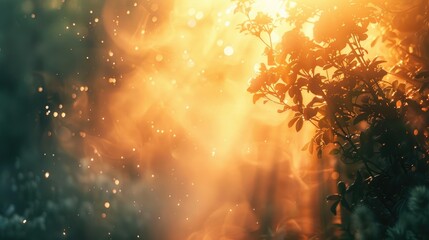 Fototapeta premium Ethereal Light Leaks and Blurs