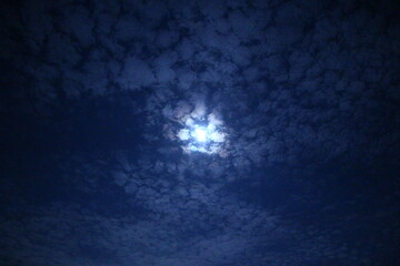 満月　フルムーン　月のある景色