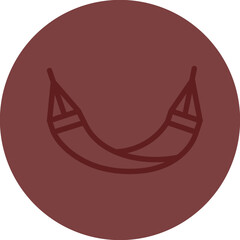 Hommock Vector Line Maroon Circle Maroon