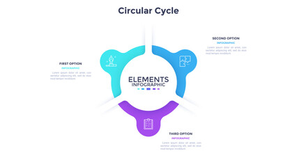 Modern Infographic Vector Banner