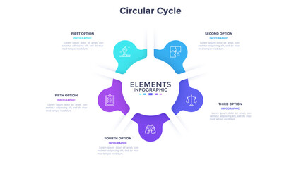 Modern Infographic Vector Banner