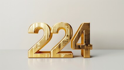 Golden Number 224 in Focus