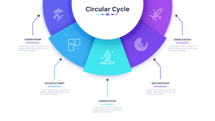 Modern Infographic Vector Banner