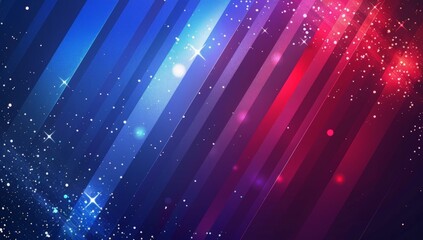 Obraz premium Cosmic Starlight and Galaxy Nebula