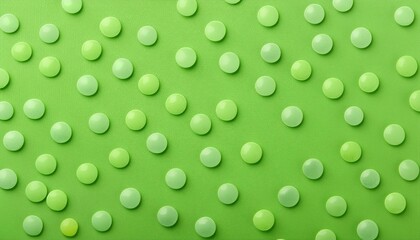 Fototapeta premium 水玉模様の背景画像（Background image with polka dots.） 