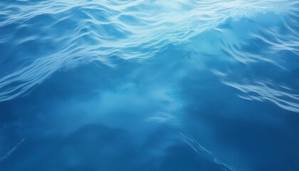Obraz premium 3 texture Ocean water blue sea swimming abstract summer wave pattern surface wet clear clean liquid cool ripple wallpaper nature background