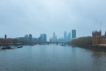 Obraz premium London, UK - Palace of Westminster and Big Ben