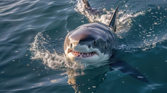 dolphin in the water