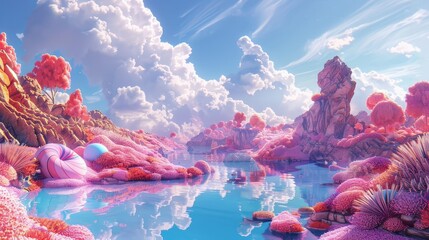 Design Space, Advertising Photo, Candy, Landscape