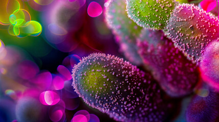 Bacteria Macro Photography 