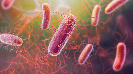 Bacteria Macro Photography 