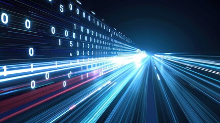 Digital Highway: A Journey Through Binary Code