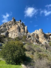 View of Hilarion Castle near Kyrenia, Northern Cyprus.