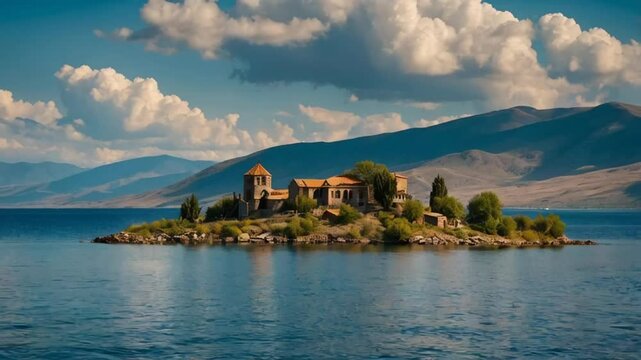 Stunning Lake Sevan Armenia
