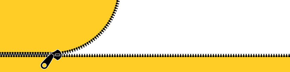 Zipper template. Apparel background. Vector illustration. © LOBSTER LARRY