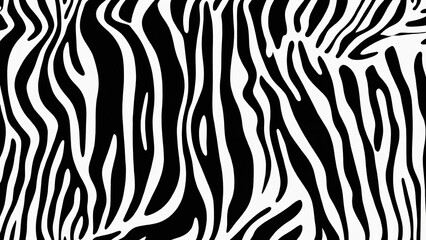 Seamless zebra skin pattern, animal print, 16:9, 300 dpi with space for text 
