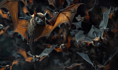 National Bat Appreciation Month bats, October 1st