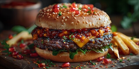 National Greasy Foods Day greasy burgers and fries, October 25th