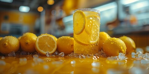 National Lemonade Day refreshing lemonade, September 16th