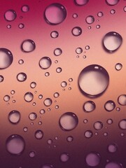 Water droplets grainy texture gradient background