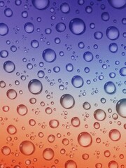 Water droplets grainy texture gradient background