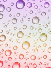 Water droplets grainy texture gradient background