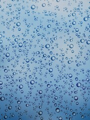 Water droplets grainy texture gradient background