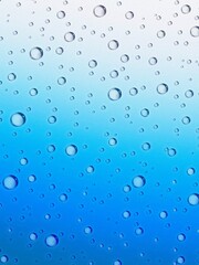 Water droplets grainy texture gradient background