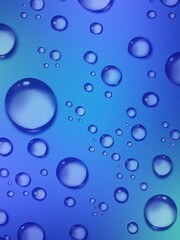 Water droplets grainy texture gradient background