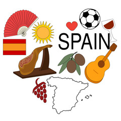 Symbols of Spain 