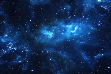 Star cluster in night sky