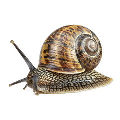 Photo of Snail isolated on transparent background