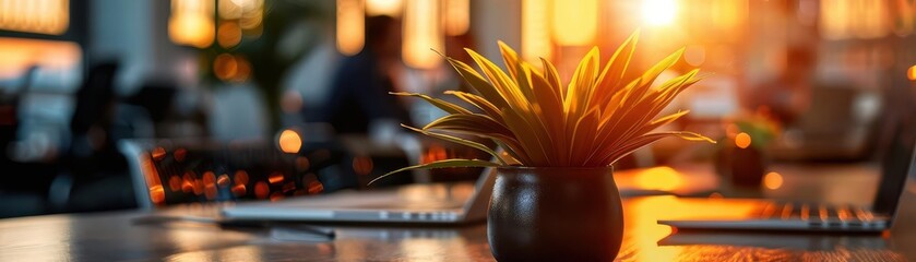 Gig economy workers meeting in a coworking space, discussing projects and sharing ideas