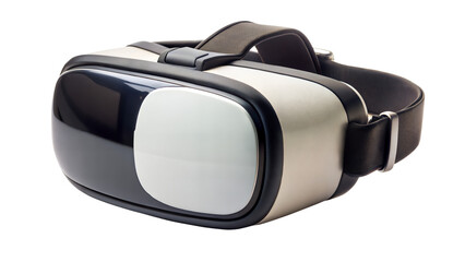 Fototapeta premium Virtual Reality Goggles on Transparent Background
