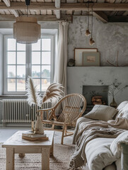 Scandinavia style interior, scandi living room, inteior design