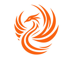 phoenix logo, phoenix, phoenix bird, vector