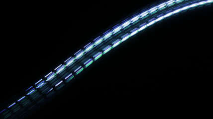 Naklejka premium Overlay Video Effekt Layer Visual Power Hintergründe Gaming
