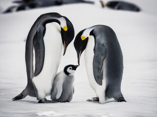 Obraz premium penguins