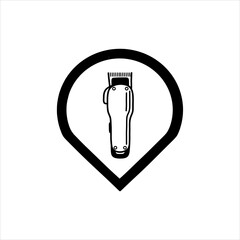 Barbershop lineart icons. Minimal editable thin line web illustration set. Outline icons collection. Simple vector illustration.