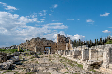 Fototapeta premium Antikenstätte Hierapolis