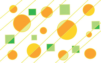 Colorful geometric abstraction with circles and lines texture background. Positive bright print for fabric, stationery, wallpaper, decor, children's print art. Wallpaper vector geometric print.