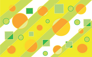 Colorful geometric abstraction with circles and lines texture background. Positive bright print for fabric, stationery, wallpaper, decor, children's print art. Wallpaper vector geometric print.