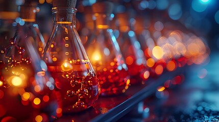 Chemistry lab test with PDF answers that cover the definitions and properties of organic molecules presented in a detailed and futuristic format